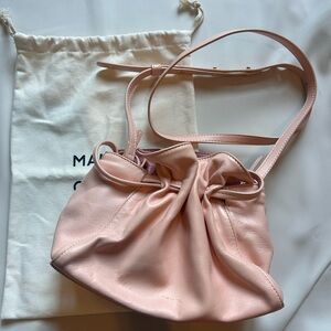 Mansur Gavriel Blush Pink Cloud Crossbody
